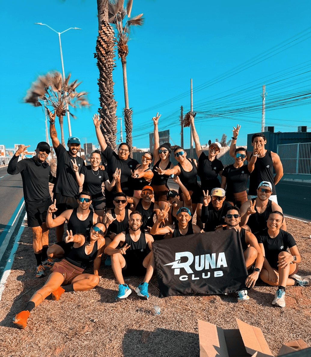 Grupo de corredores